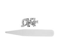 MUSISALY Unique Zircon Teeth Grills Lightweight Tooth Jewelry for Hip Hop Rap Christmas Party Wear with Sparkling Caps Comfortable Fit Shine