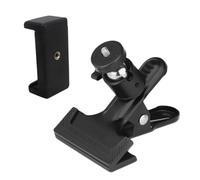 MUSISALY Universal Secure Rotation f Or Flexible Watching for and Fastening Smartphone Holder with 360 Degree Rotating Clamp Adjustable Abs Phone Stand, Bed Desk Movies Or Cooking