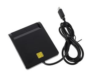 MUSISALY USB Smart Card Reader Device Type-c Portable Multi-function Reader Compatible with Dnie, Atm, Ic, Id, Cac, Sim Cards for Windows Vista and X10.3+