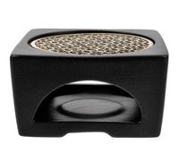 MUSISALY Vintage Ceramic Teapot Warmer with Tea Light Base, Metal Heating Device for Teapot Insulation, Suitable for Home and Office Tea Accessories