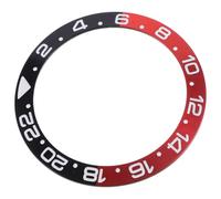 MUSISALY Vintage Watch Bezel Insert Replacement Not Easy to Fade Aluminium Alloy Material -Term Use, Suitable for Classic and Fashionable Styles for 40/41mm Metal Watch Case