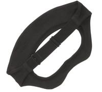 MUSISALY VR Head Cover Sweat-Absorbing Adjustable Eye Mask Cover in Black, Polyester Blend, Perfect for VR Games and Fitness Use