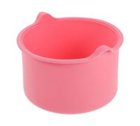 MUSISALY Wax Melt Silicone Bowl Liners 2Pcs 400Ml Heat Resistant Wax Pot Inserts with Double Handle Design for Waxing Machine Use