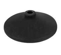 MUSISALY Weighted Rubber Pole Base 1Kg for Basketball Soccer Agility Training, Stable Agility Pole Attachment, Sports Field Equipment for Speed and Coordination Drills