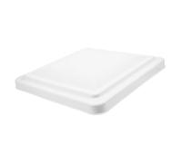 MUSISALY White Rv Roof Vent Cover for Camper and Motorhome Lightweight Ventilation Hood with Heat Insulation and Rain Protection Compatible with Various Rv Roofs and Trailers
