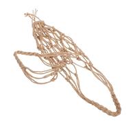MUSISALY Wine Bottle Holder Net Macrame Wine Bottle Carrier Jute Rope Packaging Bag