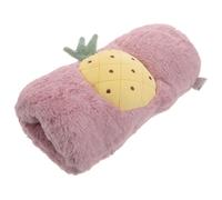 MUSISALY Winter Hand Muff Warmer Pineapple Pattern, Comfortable Fluffy Hand Warming Sleeve for Students and Women, 11.79x5.5x5.5 Inches, Outdoor Party and Cold Weather Accessory