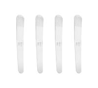 MUSISALY Wonton Stuffing Spoons Set 4pcs Stainless Steel Easy to Clean Kitchen Utensils