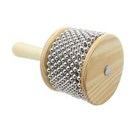 MUSISALY Wooden Cabasa Hand Shaker 3.4' Diameter Large Percussion Instrument Preschool Teaching Tool Music for Boys