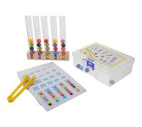 MUSISALY Wooden Clip Beads for Preschool Educational Color Learning Fine Motor Skill Development Early Childhood Cognitive Plaything