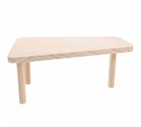 MUSISALY Wooden Hamster Platform for Dwarf Hamsters Bite-resistant Wood Material with Multi-level Design for Developing Balance and Coordination