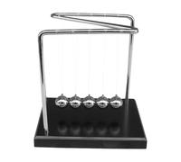MUSISALY Wooden Newton Cradle Balance Balls Perpetual Motion 18x11.8x18.2cm Swinging Kinetic Motion Physics Pendulum for Office and Home Decoration
