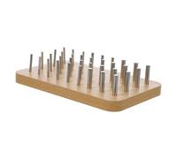 MUSISALY Wooden Pegboard Finger Dexterity Trainer for Occupational Rehabilitation Hand Eye Coordination Therapy Board Suitable for All Ages Hand Grip Strengthener