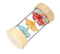 MUSISALY Wooden Rainstick for Portable Musical Rain Sound Tube with Beads Educational Sensory Instrument for Boys and Early Learning and Concentration Training