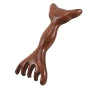 MUSISALY Wooden Scalp Comb Tool for Hair Growth Hair Detangler Handheld Brush Scalp Care for Men