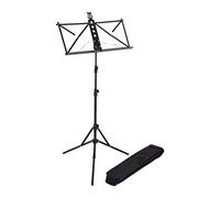 Musisca Lightweight Folding Music Stand - Black