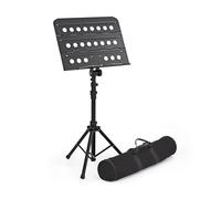 Musisca MUSISCA25 Folding Orchestral Music Stand with Carry Bag
