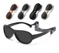 Musivon Baby Sunglasses 0-1.5 Years Old, Polarized Sunglasses Flexible Frame for Boys Girl