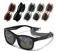 Musivon Baby Sunglasses 6 Months - 2.5 Years, Toddler Sunglasses for Kids Infant Boys Girl Flexible Frame with Strap