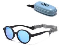 Musivon Baby Sunglasses with Adjustable Strap, Polarized Toddler Sunglasses Flexible Frame for 0-2.5 Years Newborn Boys Girls
