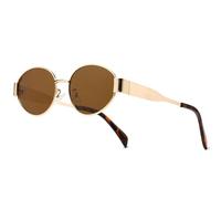 Musivon Oval Sunglasses for Women Men - Retro Sun Glasses Classic Metal Frame Polarized UV400 Protection