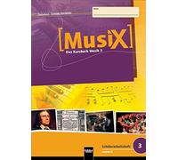 MusiX 3. Schulerarbeitsheft (Ausgabe D) by Detterbeck, Schmidt-Oberlander New.