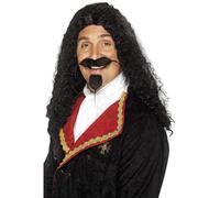 Musketeer Wig, Black