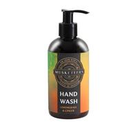 Musketeers - Moisturising Liquid Hand Wash for Men and Women - Enriched with Castor Oil - Nourishing and Cleansing - Antibacterial Soap - Lemongrass & Ginger Fragrance - 250ml