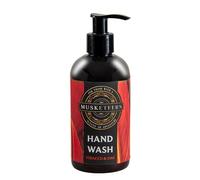 Musketeers - Moisturising Liquid Hand Wash for Men and Women - Enriched with Castor Oil - Nourishing and Cleansing - Antibacterial Soap - Cuban Tobacco & Oak Fragrance - 250ml