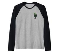 Musky Fishing Fisherman Raglan Baseball Tee