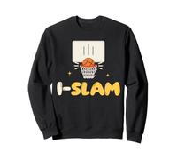 Muslim Basketball Kids I-Slam Pun Proud Islam Hoop Dunk Sweatshirt