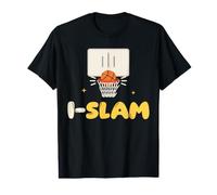 Muslim Basketball Kids I-Slam Pun Proud Islam Hoop Dunk Value Graphic T-Shirt