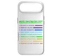 Muslim Checklist Islam Deen Holy Book Charity Prayer Fasting Case for iPhone Air