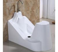 Muslim Foot Bath Basin - Acrylic Purifier with Faucet for Praying Hand Face & Foot Washing - Enhance Cleanliness & Relaxation Relieve Fatigue Ideal for Spiritual Rituals