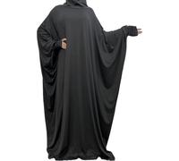 Muslim One Piece Prayer Hijab Dress Dubai Modest Abaya Women Cover Jilbab Niqab Islam Full Hooded Jilbab Ramadan Gift