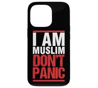 Muslim Proud Dont Panic Islam Islamic Arabic Arab Quran Gift Case for iPhone 13 Pro
