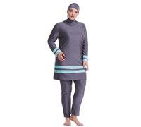Muslim Swimming Costume for Women 3 Piece Burkini Modest Full Cover Long Sleeve Set Includes Tops, Pants and Swim Cap Islamic BeachwearSummer Products