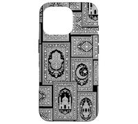 Muslim Symbol Vintage Islamic Persian Rug Pattern Case for iPhone 16 Pro