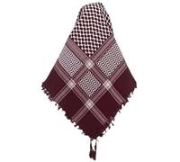 Muslims Arab Scarf Shemagh Head Scarf Ethnic Arabian Neckerchief Breathable Keffiyeh Headwrap Hijab Headcovering Sun Headscarf