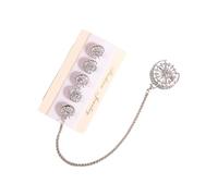 Muslims Emblems Brooch Set Metal Pin Jewelry Fashion Bagde Alloy Texture Suitable For Formal Event And Everyday Wear Alloy Religious Brooch Set