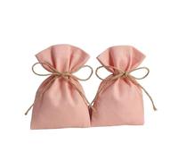 Muslin Bags 5pcs Cotton Burlap Drawstring Gift Mini Bags Jewelry Earrings Rings Organizer Pouch Wedding Favor Candy Cosmetic Bag Business(10x15cm,Silver Plated)