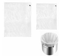 Muslin Bags with Drawstring,2 Pieces Muslin Bags for Cooking,40x28cm,46x40cm,Fine Mesh Strainer Bag for Home Brewing Hops Grains Fruit Cider Apple Grape Wine Making,for Home Cooking Coffee Yogurt