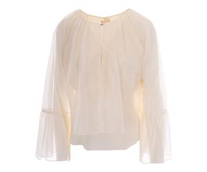Muslin Blouse - female - Liu Jo - Blouses - Beige - L - Blouses & Shirts L