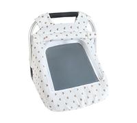 Muslin Carseat Guard for Baby Breathable and Lightweight Canopy Infants Strollers Protector for Boys and Girls Infant Travel Essential