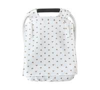 Muslin Carseat Guard for Baby Breathable and Lightweight Canopy Infants Strollers Protector for Boys and Girls Breathable Carseat Sleeve