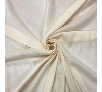 Muslin Cloth 100% Cotton Fabric Cheese Cloth by The Metre for Cooking, Embroidery, Straining, Baking and Halloween Decorations - Grade 90-140 cm / 55 Inch Wide - by Fashion Track (2 Metre, Natural)