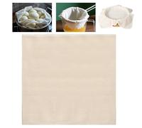 Muslin Cloths for Cooking 23.6" x 23.6" Unbleached Cotton Cheesecloth Reusable Soft Squares Muslin Clothes Weave Fabric Filter for Straining Cooking Baking Juice Coffee Pudding Tofu