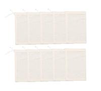 Muslin Drawstring Bags - Reusable Cotton Tea Filters for Cooking and More