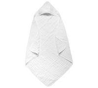 Muslin Hooded Baby Bath Towels - 35x35 Inch Cotton Baby Bath Towel | Soft Absorbent Quick-Drying Bathrobe for Toddler | Shower, Beach, Spa, Daycare, Nursery, Travel,