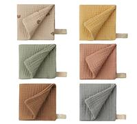 Muslin Squares Baby Washcloths Muslin Squares Baby Face-Towel & Washcloths for Bath Soft Cloths Bibs Cotton Face Cloths Absorbent Soft Breathable Hand Essential